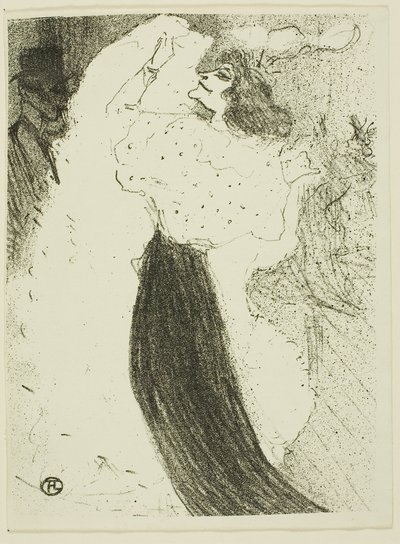 Danza excéntrica de Henri de Toulouse-Lautrec