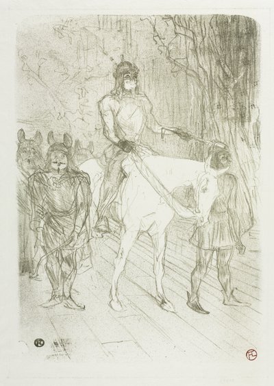 Entrada de Brasseur en Chilpéric de Henri de Toulouse-Lautrec