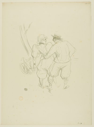 Floréal, de Melodías de Désiré Dihau de Henri de Toulouse-Lautrec