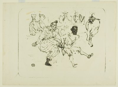 Footit y Chocolat de Henri de Toulouse-Lautrec