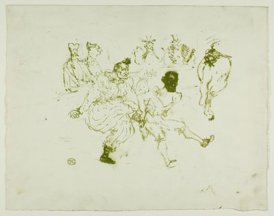 Footit y chocolate de Henri de Toulouse-Lautrec