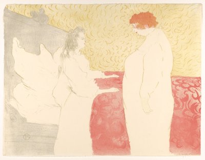 Levantándose, de "Elles" de Henri de Toulouse-Lautrec