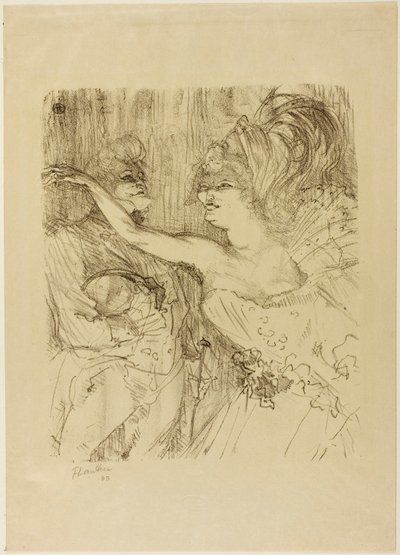 Guy y Mealy, en "París que Marcha" de Henri de Toulouse-Lautrec