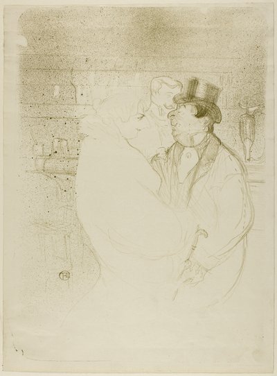 Ida Heath en el Bar de Henri de Toulouse-Lautrec