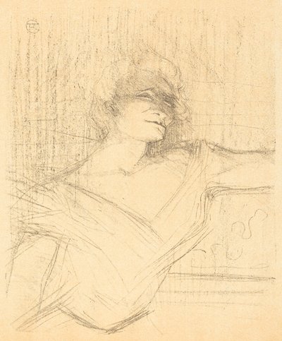 En "La glu" de Henri de Toulouse-Lautrec