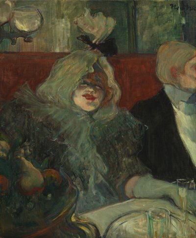 En un Comedor Privado (En el Rat Mort), c.1899 de Henri de Toulouse Lautrec