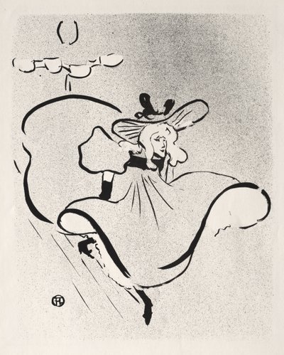 Jane Avril de Henri de Toulouse-Lautrec