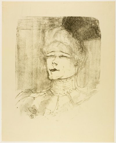 Jeanne Granier, de Treize Lithographies de Henri de Toulouse-Lautrec