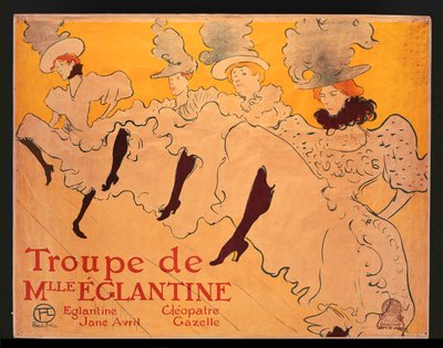 Compañía de la Srta. Eglantine de Henri de Toulouse-Lautrec