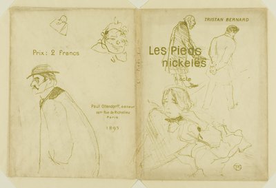 Los tres chiflados de Henri de Toulouse-Lautrec