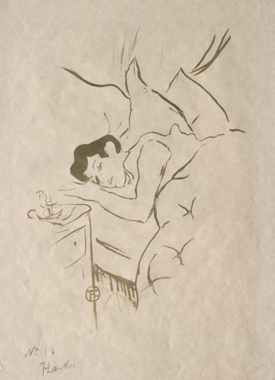 Las viejas historias: Tu boca de Henri de Toulouse-Lautrec