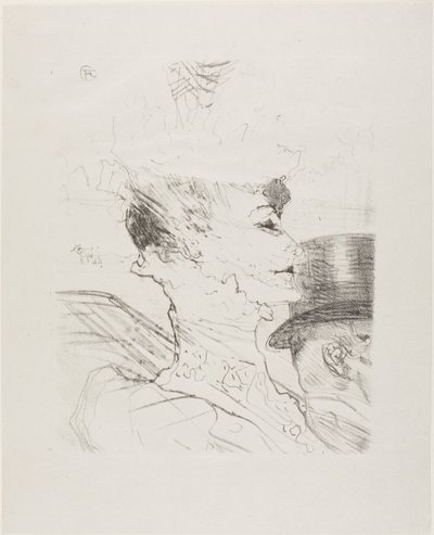 Louise Balthy, de Treize Lithographies de Henri de Toulouse-Lautrec