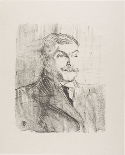 Lucien Guitry, de Treize Lithographies de Henri de Toulouse-Lautrec