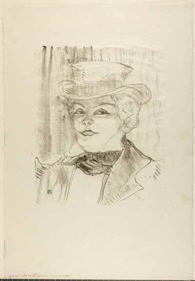 Madame Réjane de Henri de Toulouse-Lautrec
