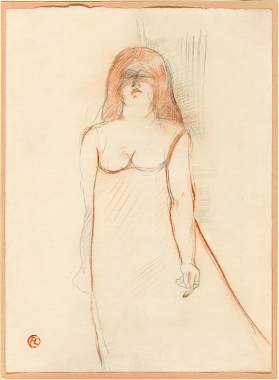 Mademoiselle Cocyte de Henri de Toulouse-Lautrec
