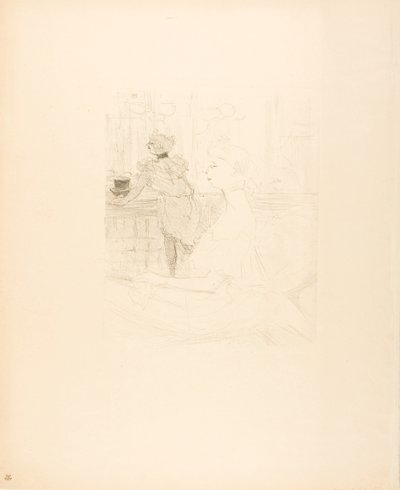 Mademoiselle Leconte de Henri de Toulouse-Lautrec