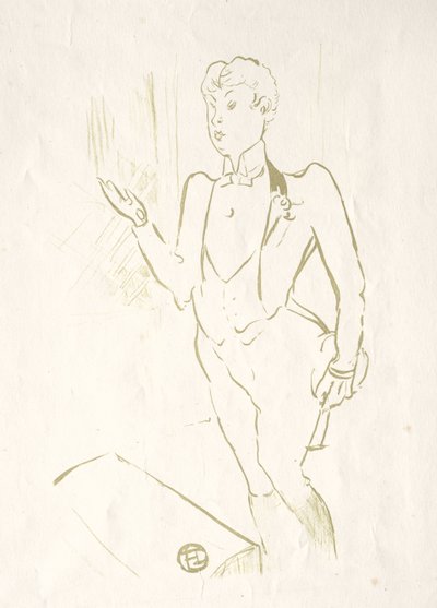 Mary Hamilton de Henri de Toulouse-Lautrec