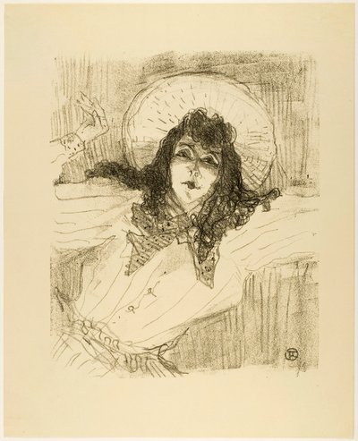 May Belfort, de Trece litografías de Henri de Toulouse-Lautrec