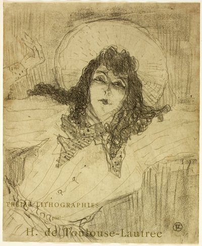 May Belfort, de Trece litografías de Henri de Toulouse-Lautrec