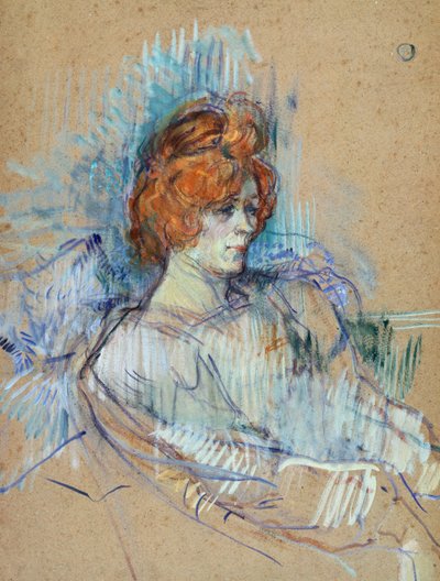 En el escenario de Henri de Toulouse Lautrec