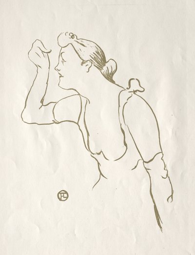 Paula Brébion de Henri de Toulouse-Lautrec