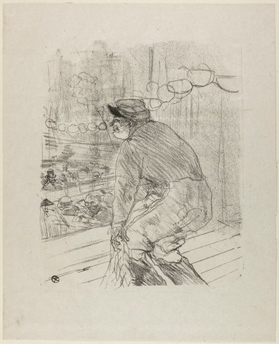 Polin, de Trece Litografías de Henri de Toulouse-Lautrec