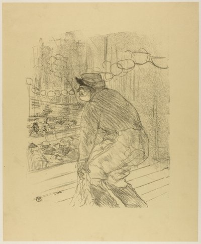 Polin, de Treize Lithographies de Henri de Toulouse-Lautrec