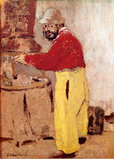 Retrato del pintor Henri de Toulouse-Lautrec de Henri de Toulouse Lautrec