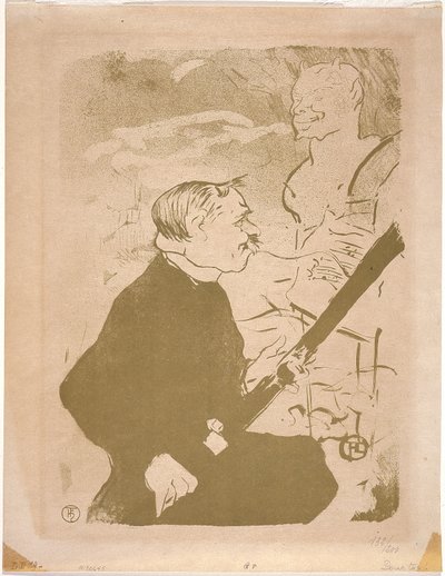 ¡For Toil! (Para ti) 1893 (litografía) de Henri de Toulouse Lautrec