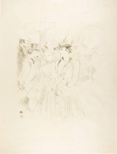 Paseo de Henri de Toulouse-Lautrec