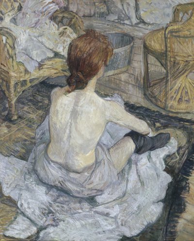 Rousse, también conocida como La Toilette de Henri de Toulouse-Lautrec