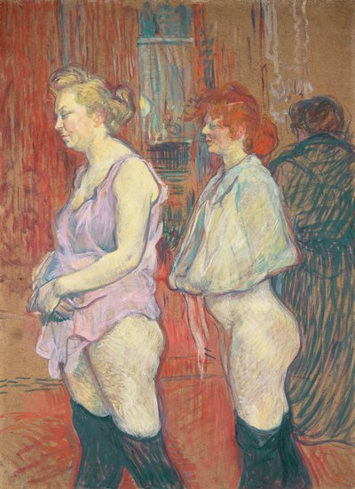Rue des Moulins de Henri de Toulouse Lautrec