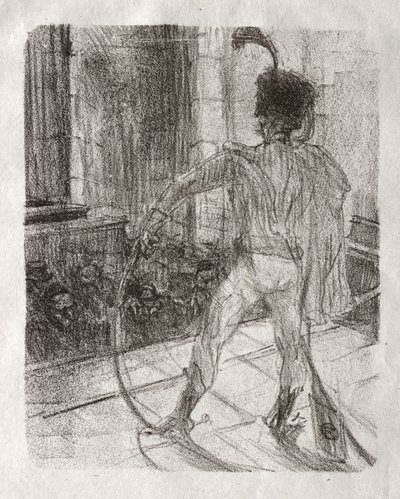 Al pie del Sinaí: Schlomé Fuss en la Sinagoga de Henri de Toulouse-Lautrec