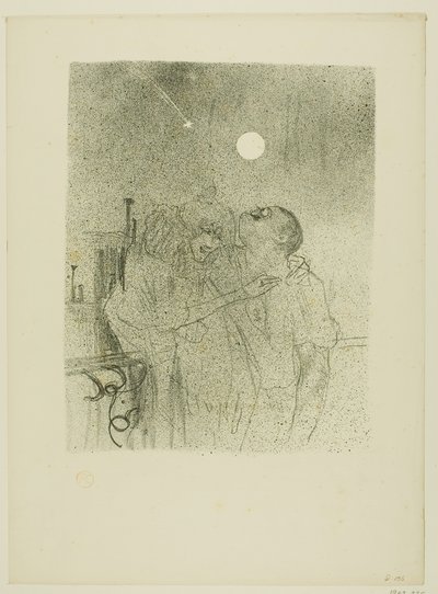 Estrellas fugaces, de Mélodies de Désiré Dihau de Henri de Toulouse-Lautrec