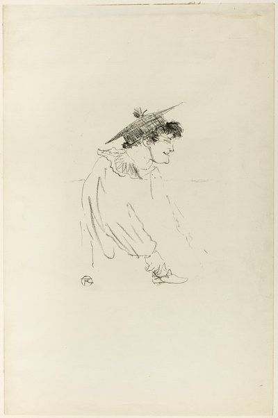 Pequeña niña inglesa (Miss Dolly) de Henri de Toulouse-Lautrec