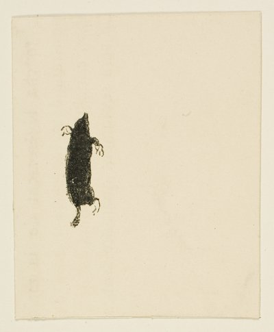 Colofón de Au Pied du Sinaï de Henri de Toulouse-Lautrec