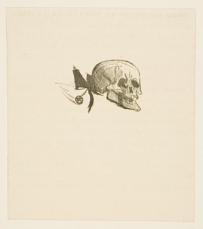 Colofón de Au Pied du Sinaï de Henri de Toulouse-Lautrec