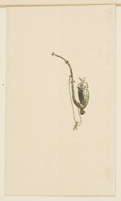 Colofón de Au Pied du Sinaï de Henri de Toulouse-Lautrec