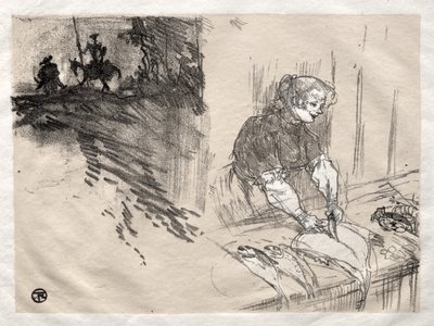 The Brief Joys:  Cover de Henri de Toulouse-Lautrec
