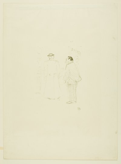 El jefe de ventas en Jourdan y Brown de Henri de Toulouse-Lautrec