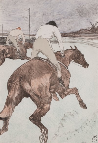 El jockey de Henri de Toulouse Lautrec