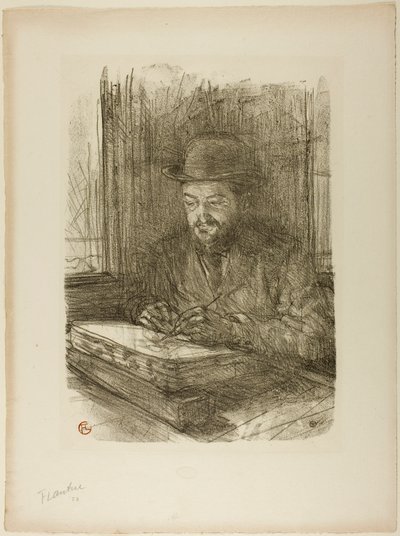 El Maestro Grabador, Adolphe Albert de Henri de Toulouse-Lautrec