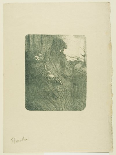 Los viejos coqueteos, de Mélodies de Désiré Dihau de Henri de Toulouse-Lautrec