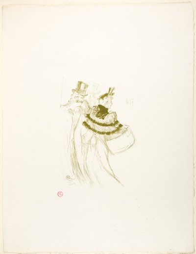 Los Viejos Caballeros de Henri de Toulouse-Lautrec