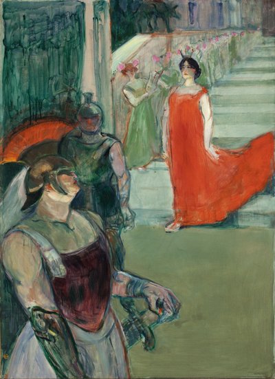 La ópera «Mesalina» en Burdeos de Henri de Toulouse-Lautrec