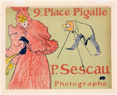 El fotógrafo Sescau de Henri de Toulouse-Lautrec