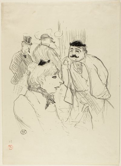 El tallo—Moulin Rouge de Henri de Toulouse-Lautrec