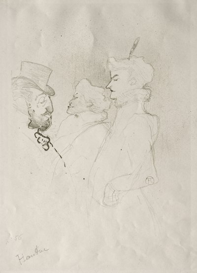 ¿Por Qué No? Una Vez No Constituye un Hábito de Henri de Toulouse-Lautrec