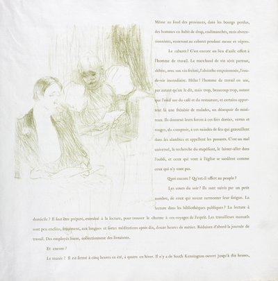 Yvette Guilbert - Serie francesa: No. 8 de Henri de Toulouse-Lautrec