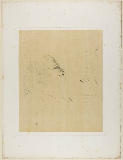 Yvette Guilbert—Pessima, de Yvette Guilbert de Henri de Toulouse-Lautrec